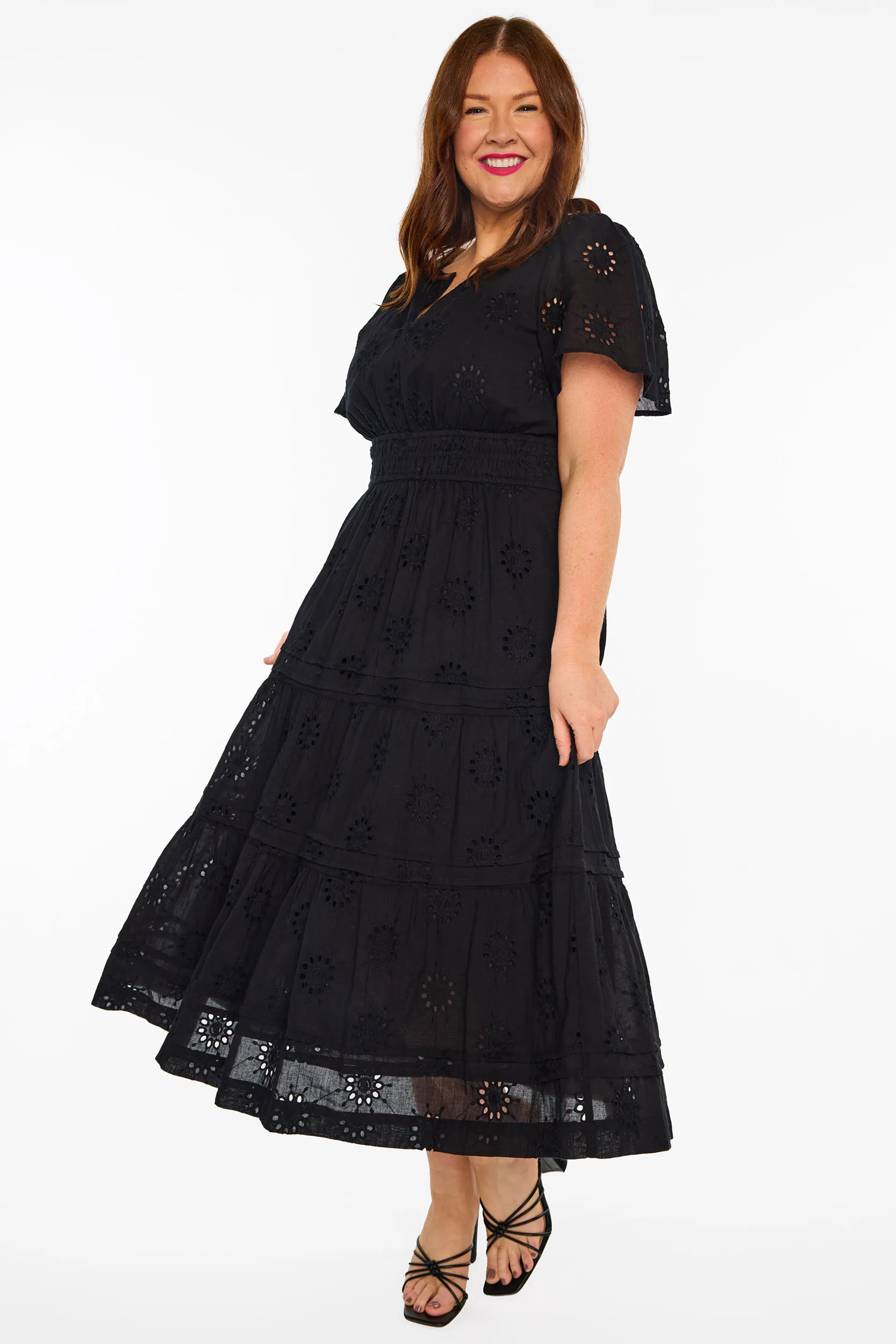 Stellina Black Dress