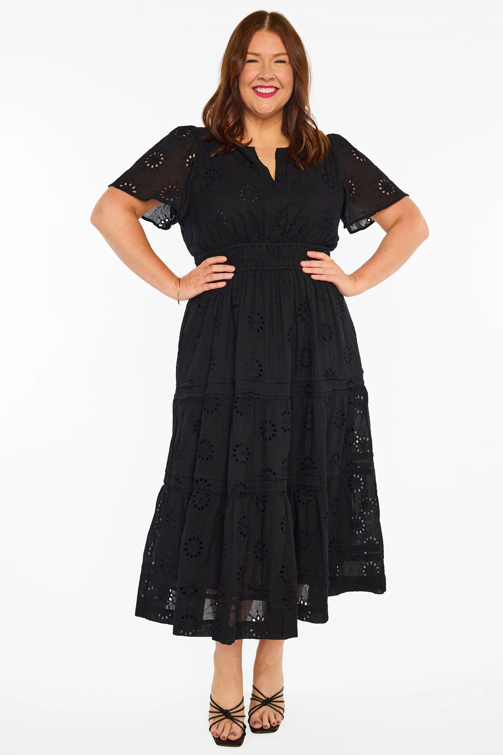 Stellina Black Dress