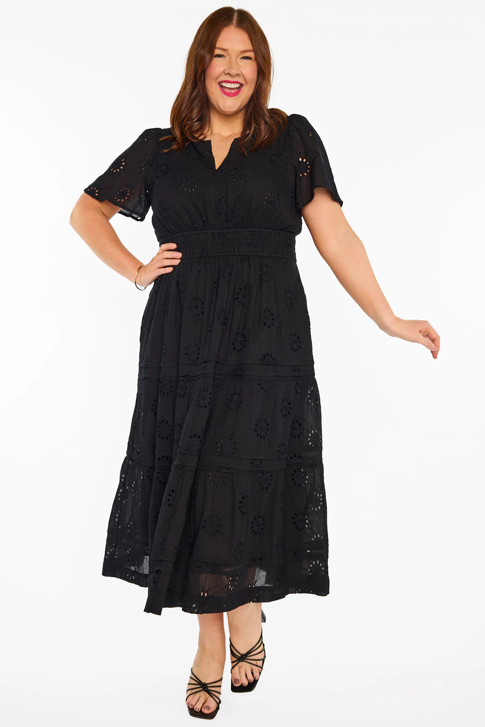 Stellina Black Dress