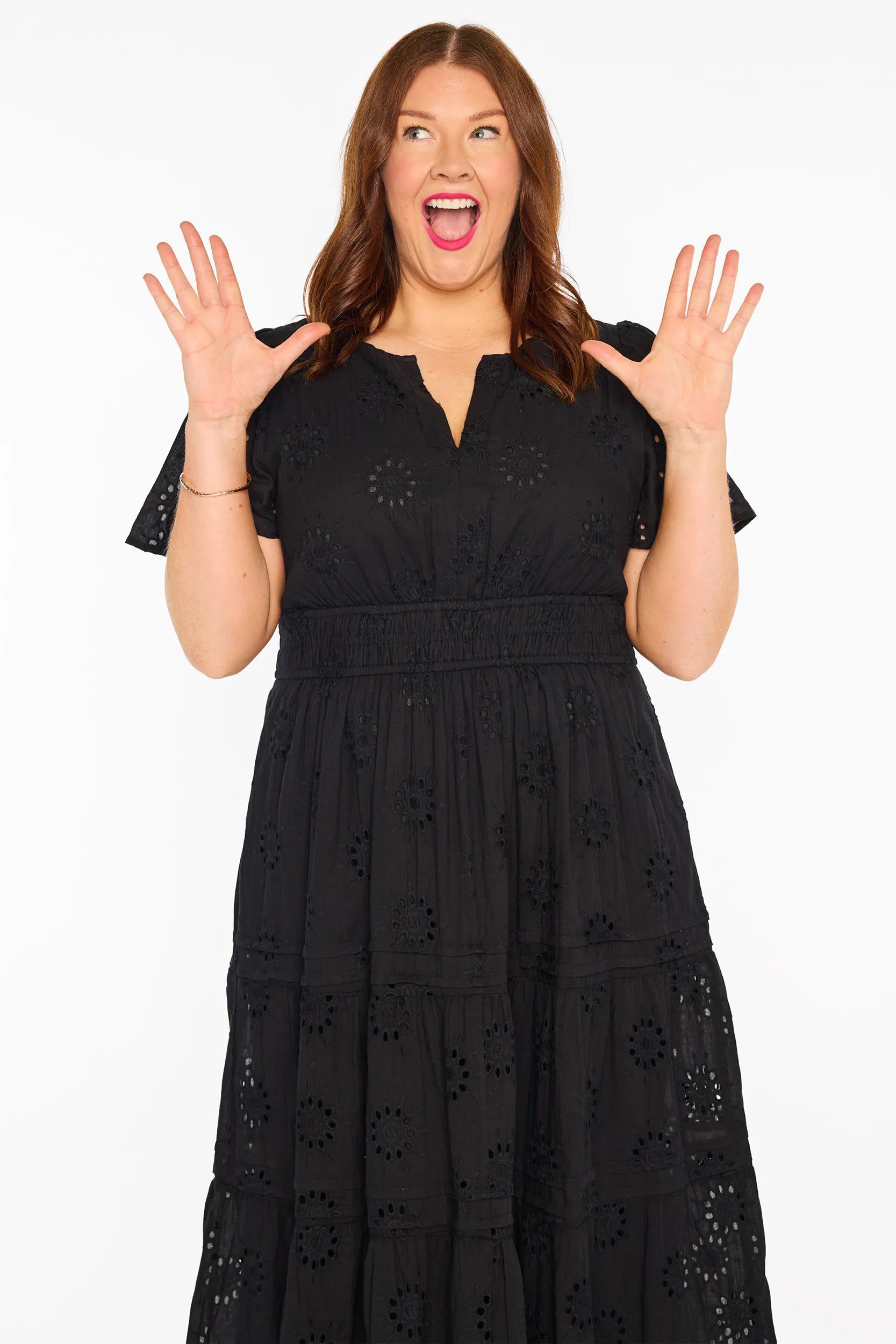 Stellina Black Dress