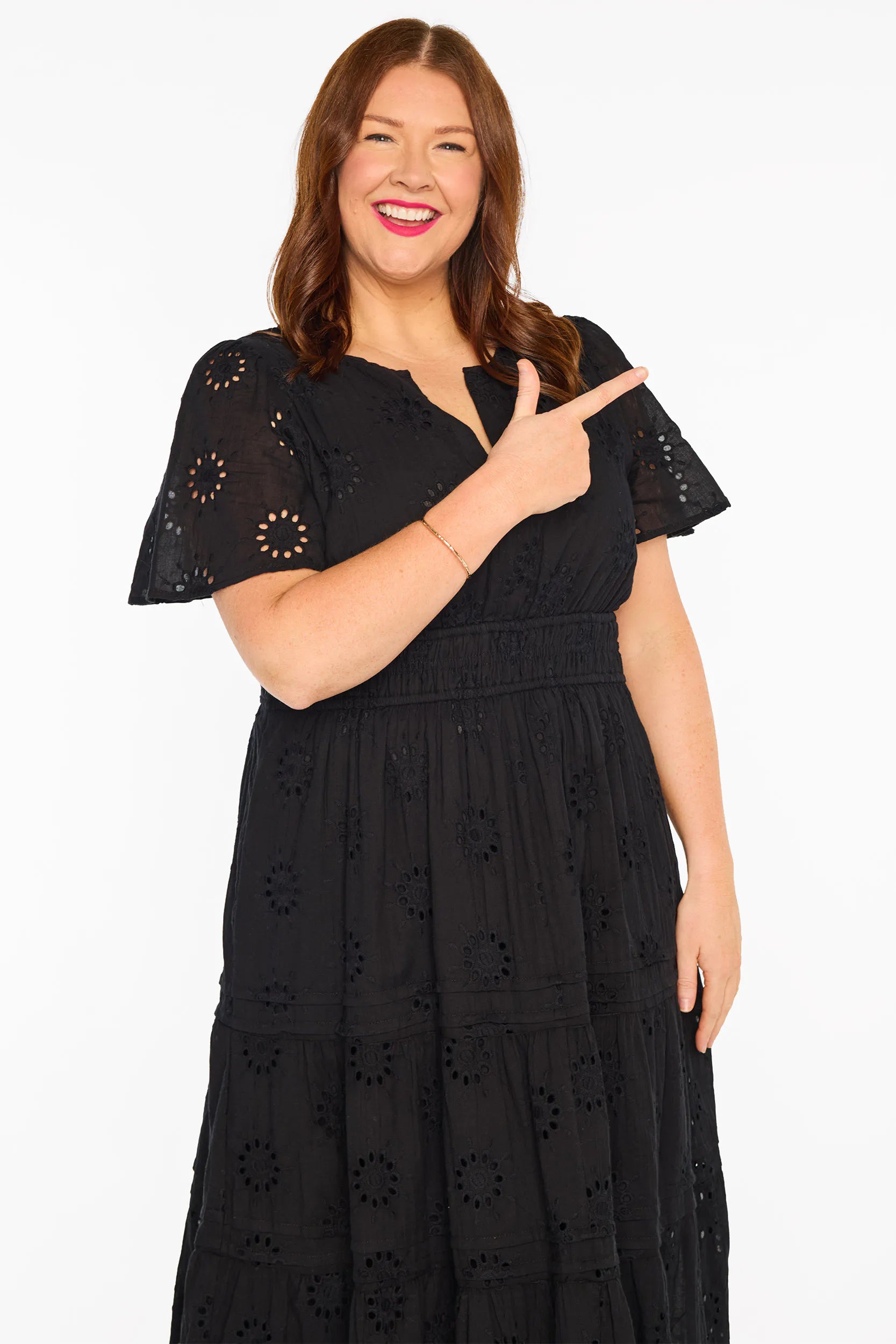 Stellina Black Dress