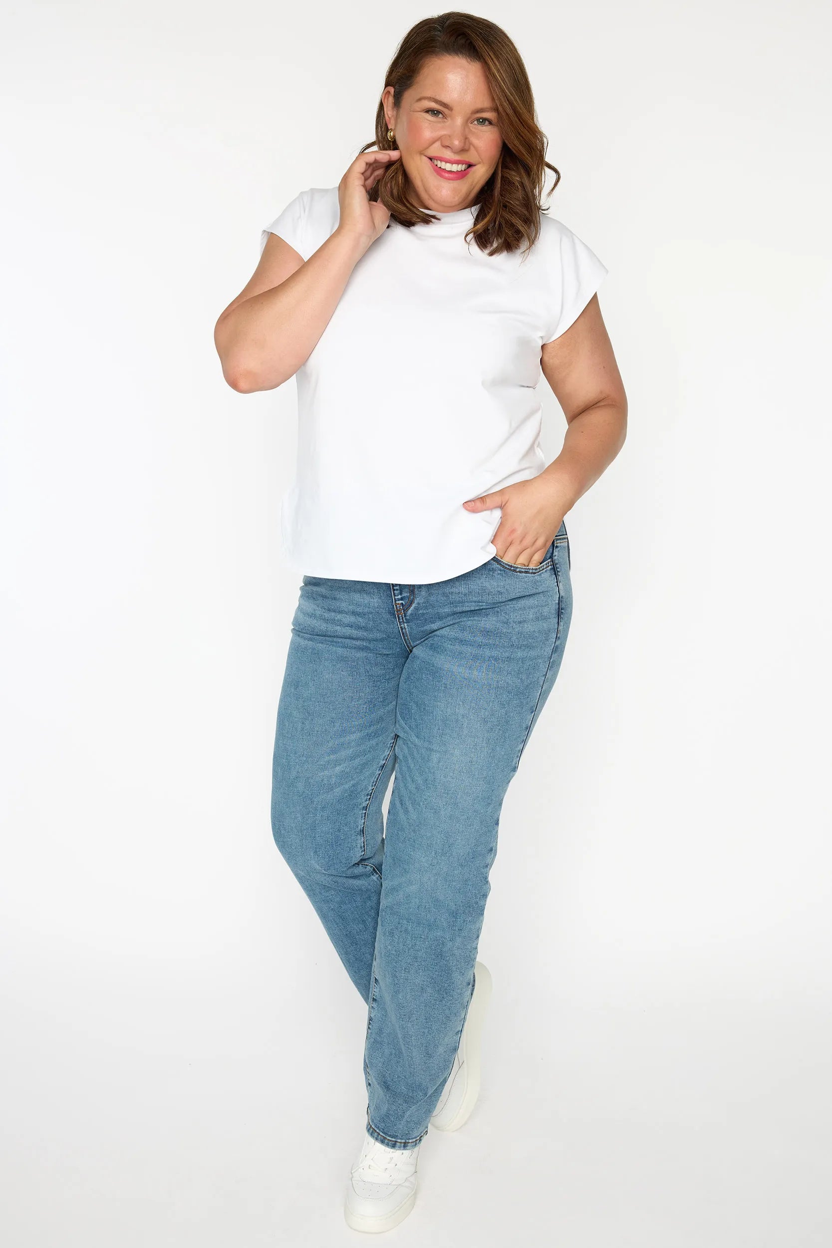 Taffy Straight Leg Denim Jean – Denim jeans