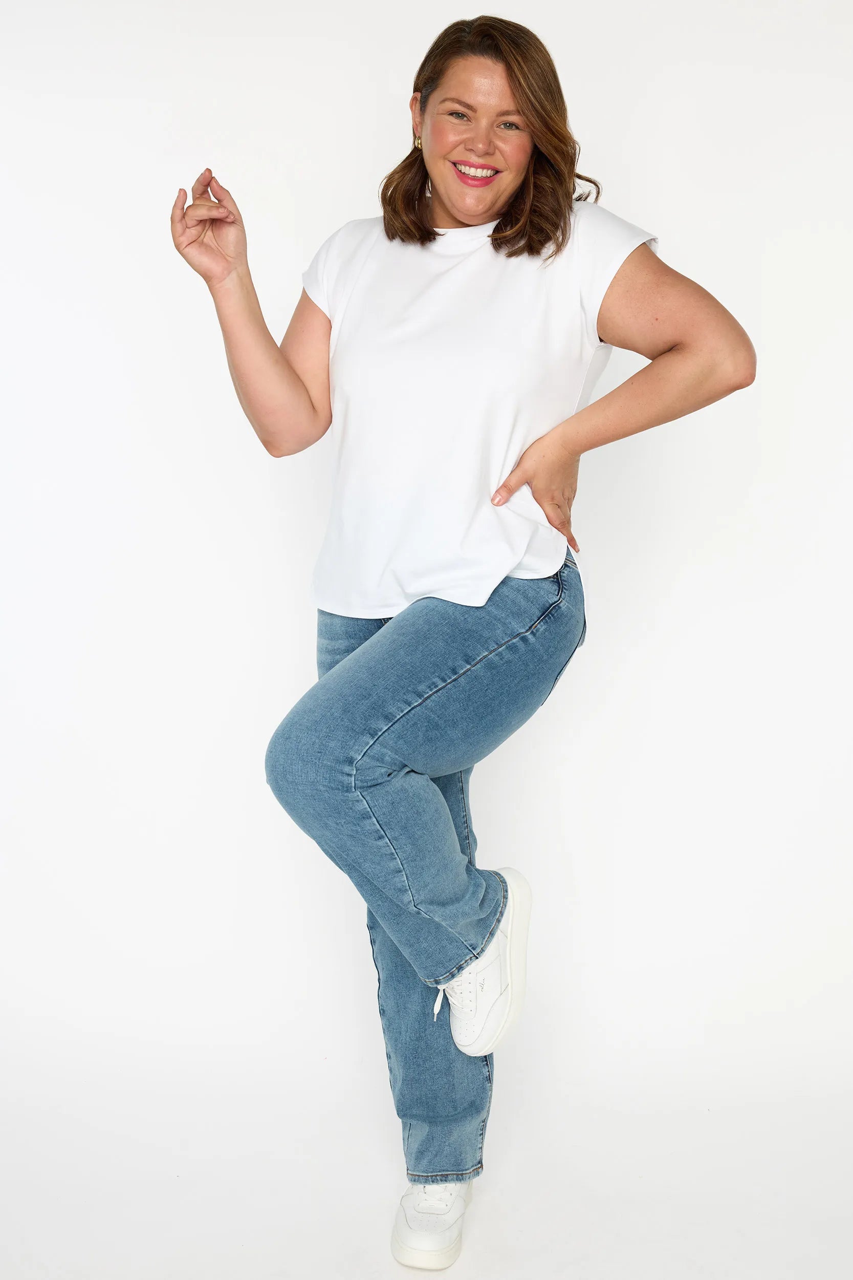 Taffy Straight Leg Denim Jean – Denim jeans