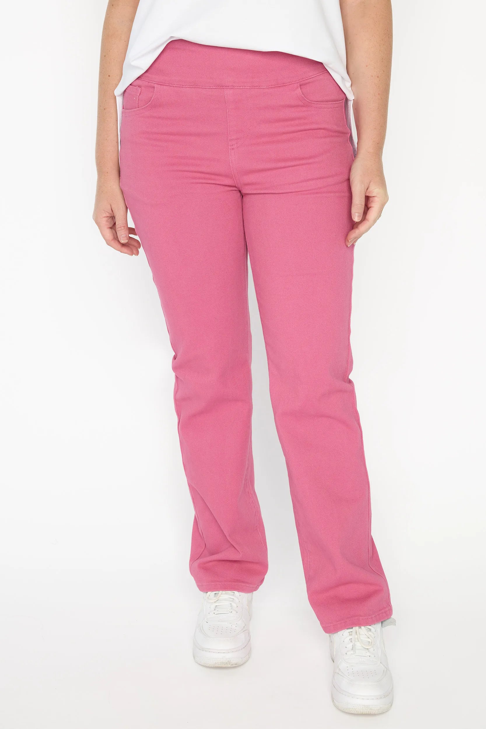 Taffy Straight Leg Pink Jean – Pink jeans
