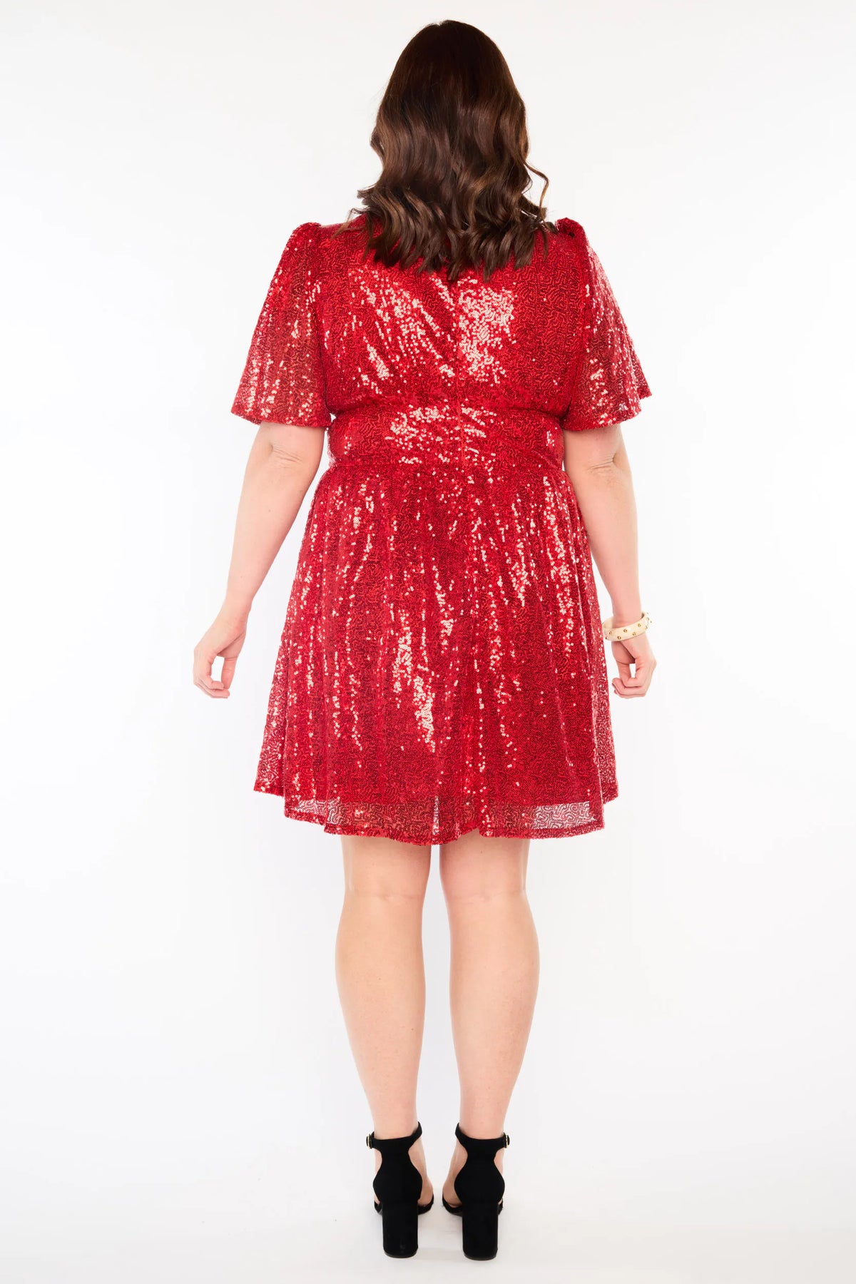 Tamara Red Sequins Dress