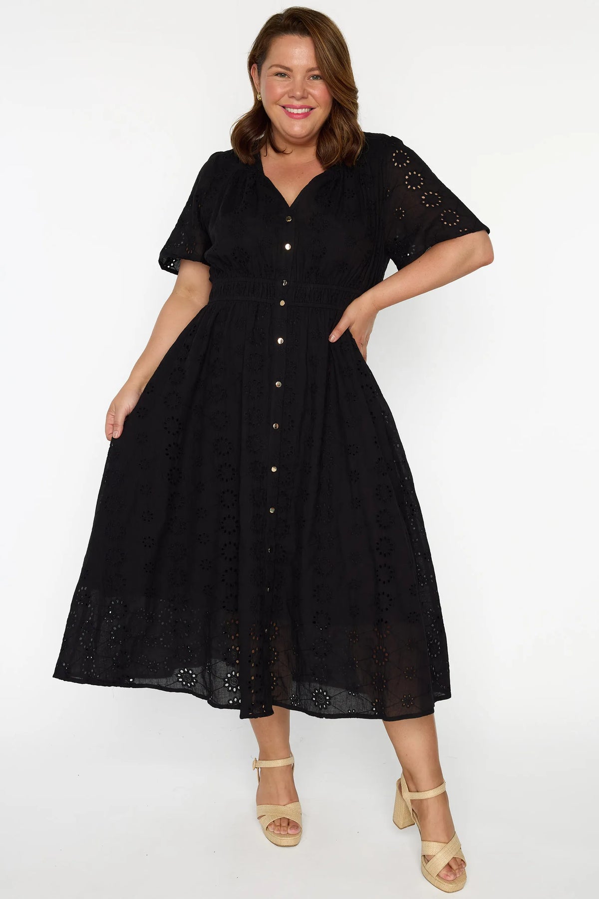 Tamsen Black Dress