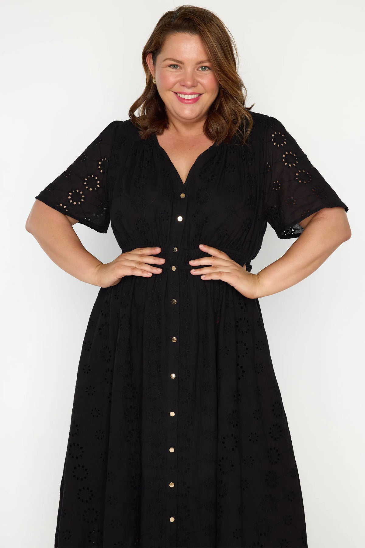 Tamsen Black Dress
