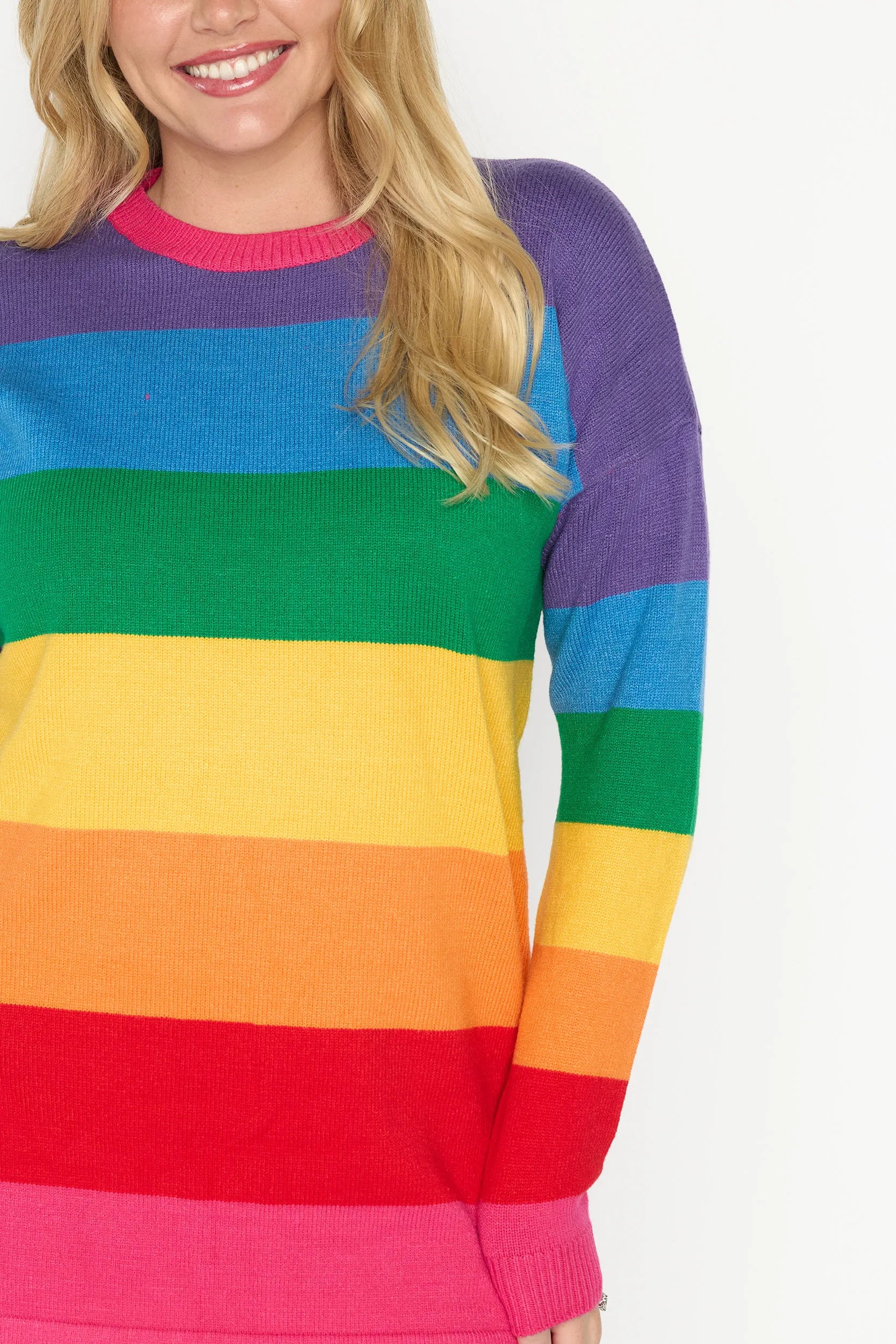 Tara Rainbow Jumper – Rainbow knit jumper