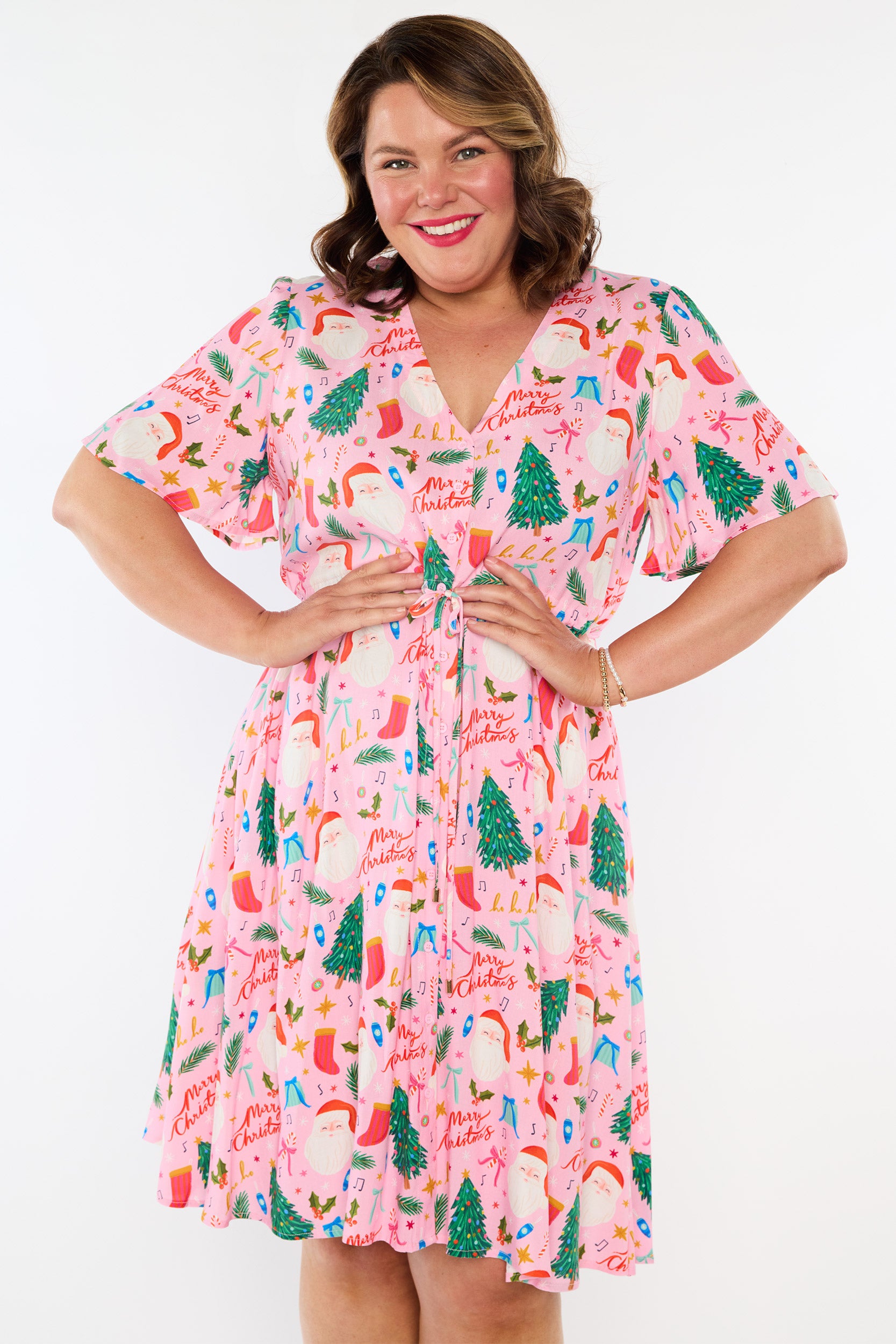 Jaz Vintage Christmas Dress (Pre-Order)