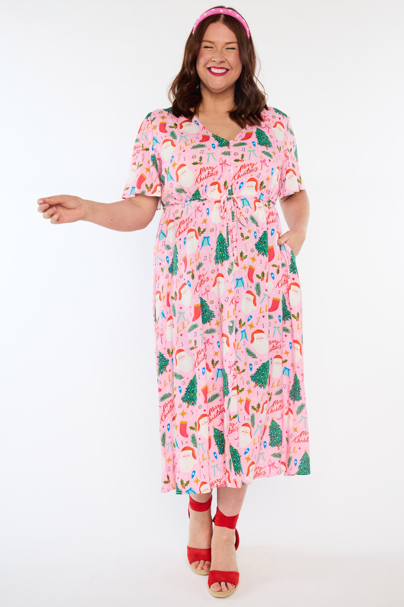 Michelle Vintage Christmas Dress (Pre-Order)