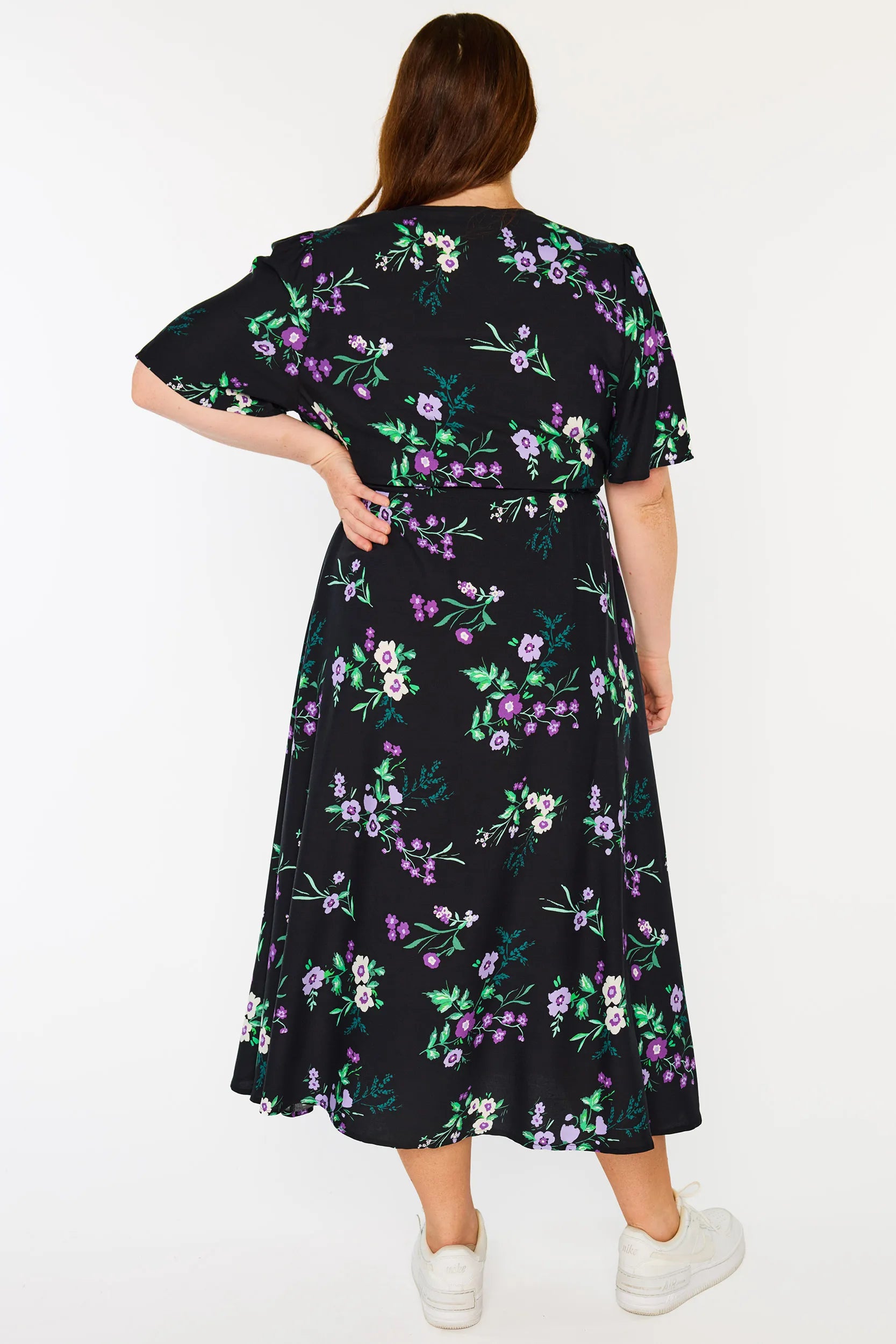 Michelle Violet Night Dress – Violet Night midi dress