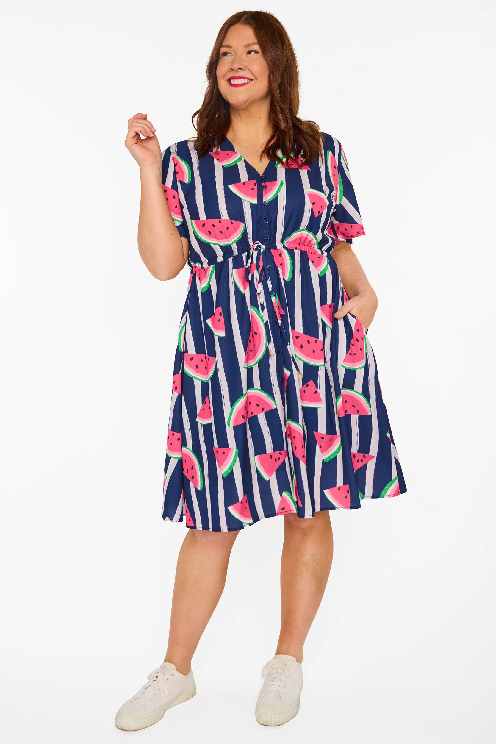 Siena Wonderful Watermelon Dress