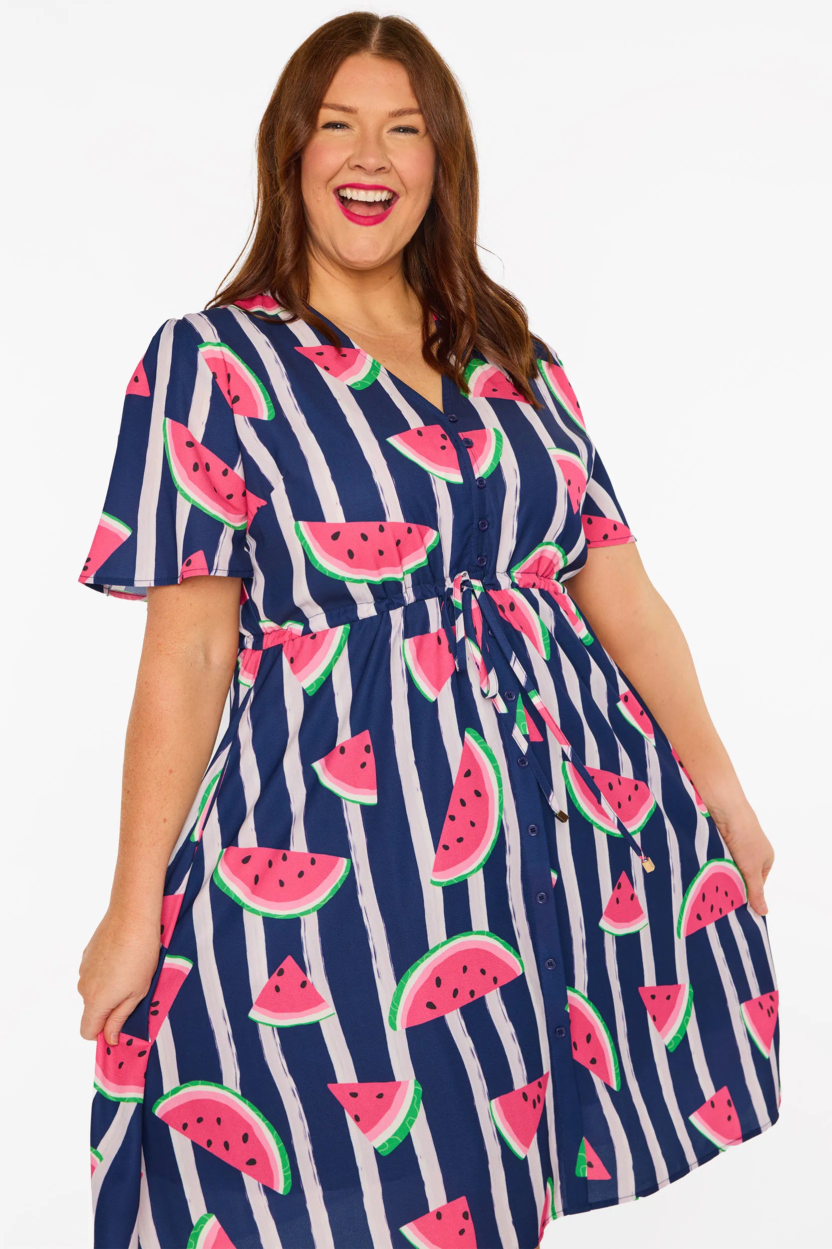 Siena Wonderful Watermelon Dress