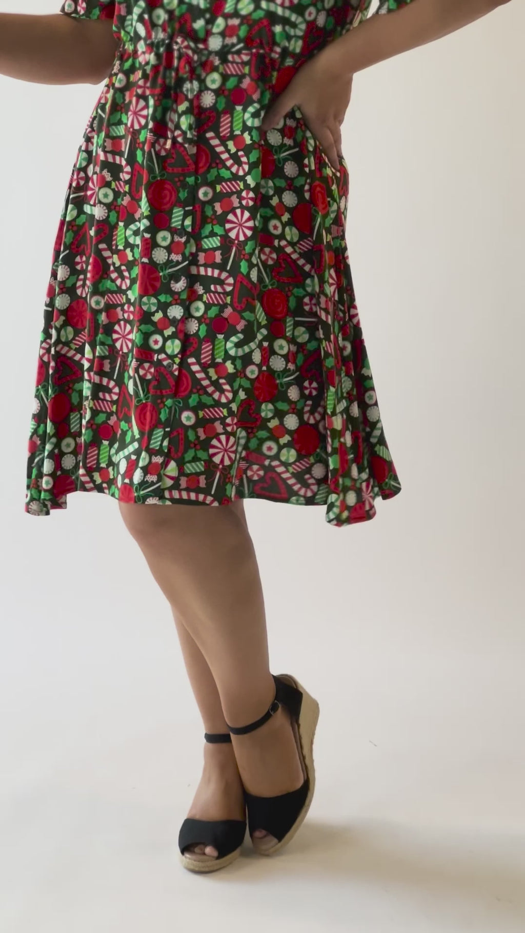 open lace back dress Jaz Lollie Christmas Dress – Little Party Dress
