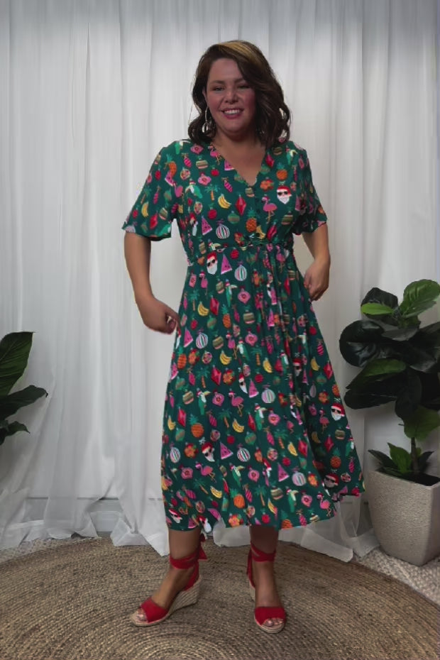 Michelle Christmas Vacation Dress