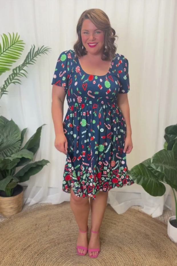 Merida Candy Crush Christmas Dress