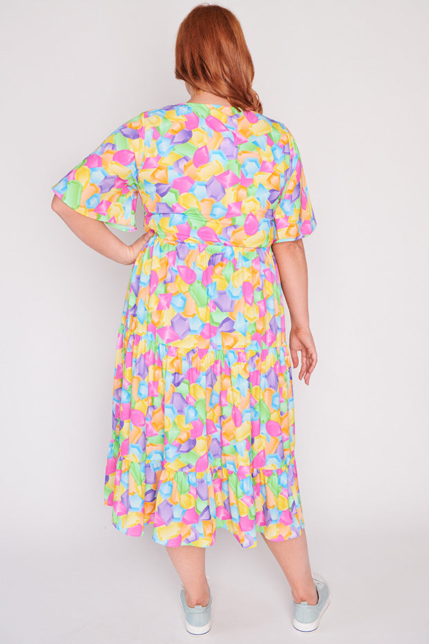 Blair Bedazzling Dress – Bedazzling midi dress