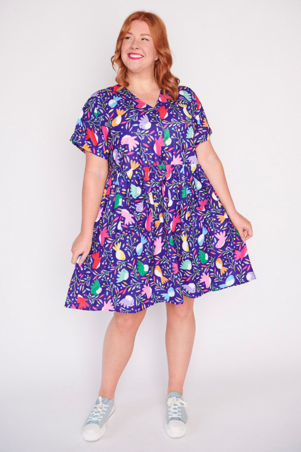 Jackie Willy Wagtail Pocket Front Dress – Willy Wagtail shift dress