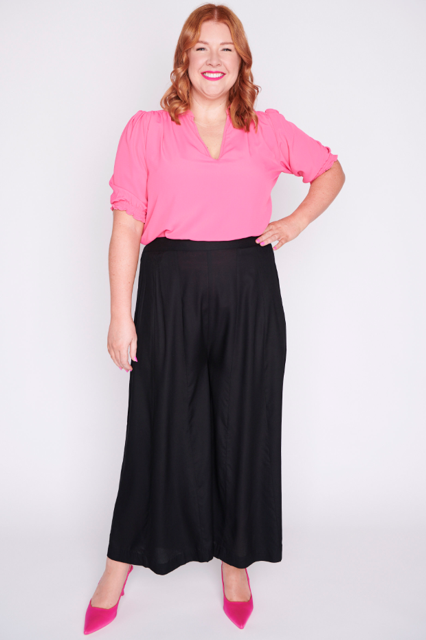 Marissa Black Pant – Black wide leg pants