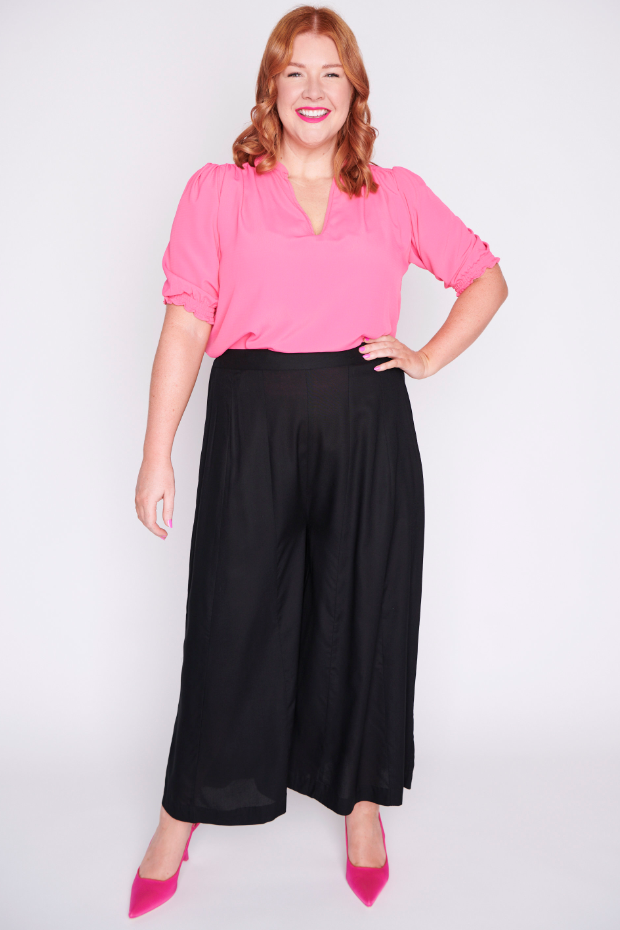 Marissa Black Pant – Black wide leg pants