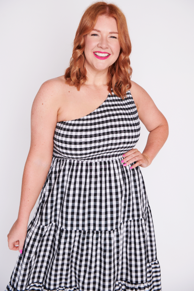 Spencer Black Gingham Dress – Little Party Dress