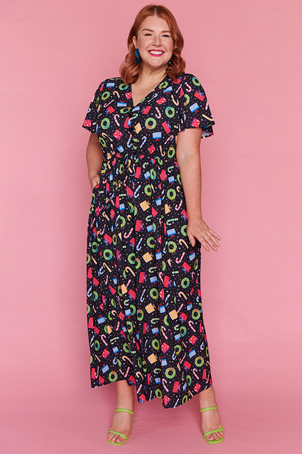 Justine Confetti Christmas Jumpsuit – Confetti Christmas jumpsuit