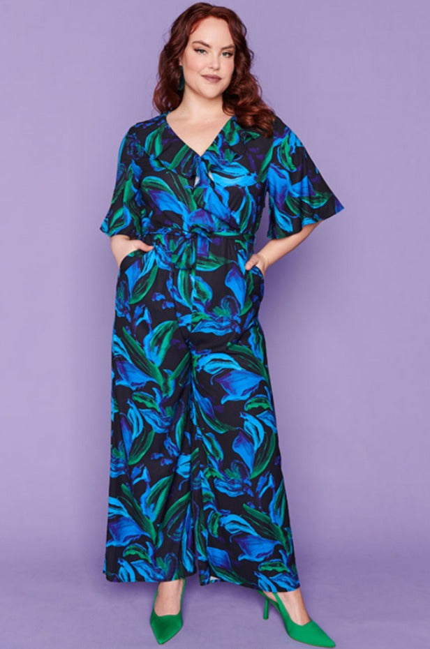 Frida Ocean Blue Jumpsuit – Ocean Blue jumpsuit