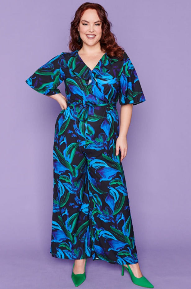 Frida Ocean Blue Jumpsuit – Ocean Blue jumpsuit