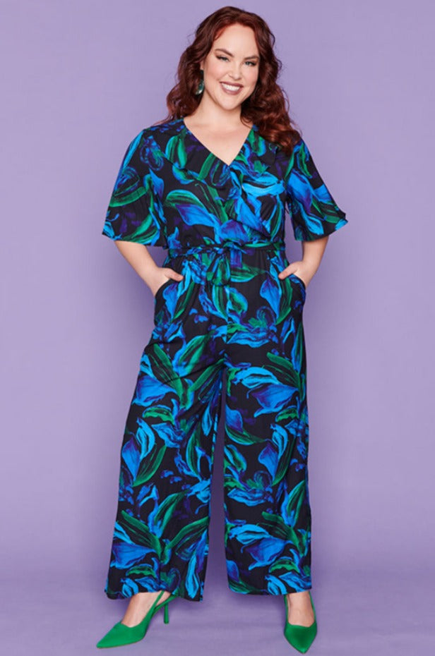 Frida Ocean Blue Jumpsuit – Ocean Blue jumpsuit
