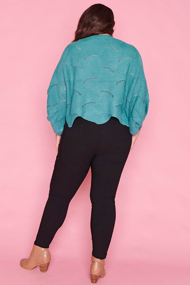 Poppie Green Knit – Green sweater