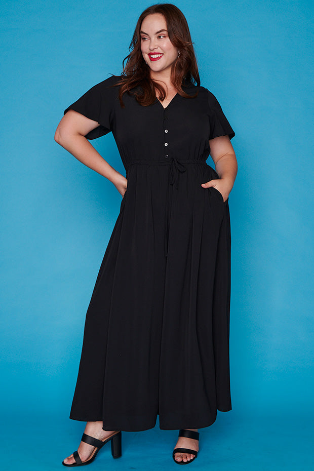 Justine Black Jumpsuit – Black jumpsuit