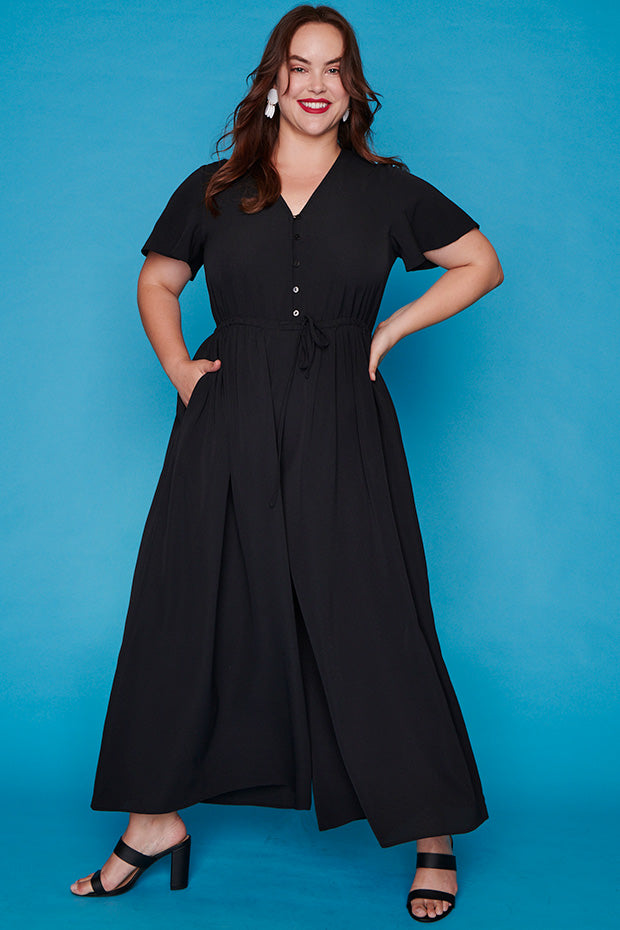 Justine Black Jumpsuit – Black jumpsuit