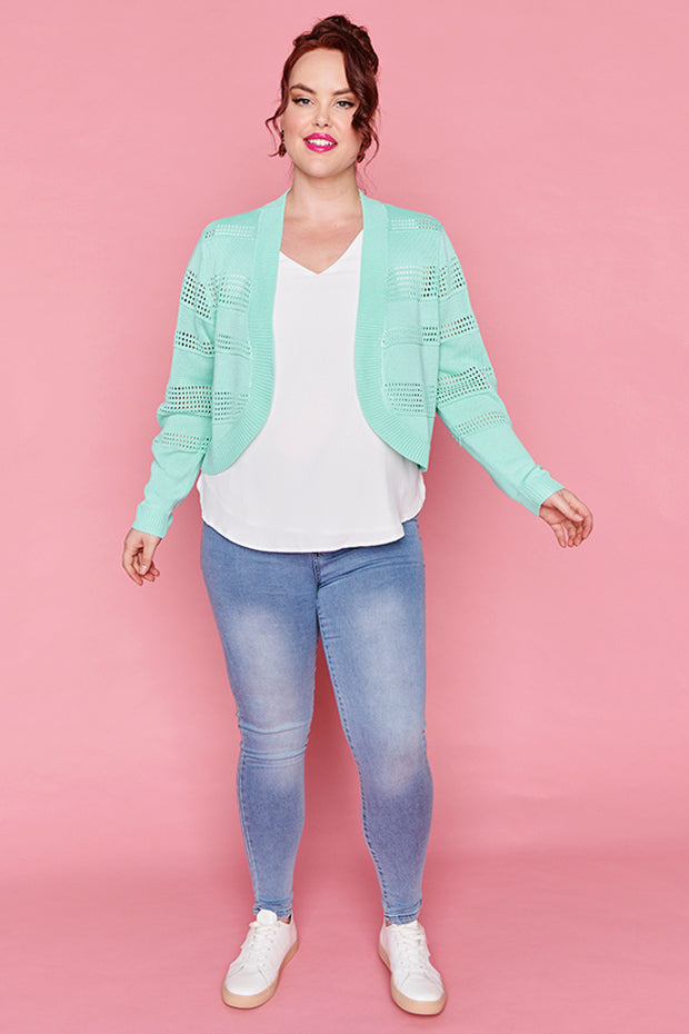 Sumita Atomizer Blue Cardi – Atomizer Blue cardigan