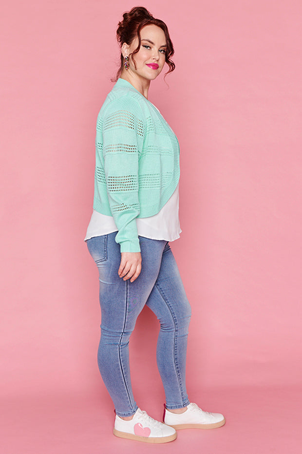 Sumita Atomizer Blue Cardi – Atomizer Blue cardigan