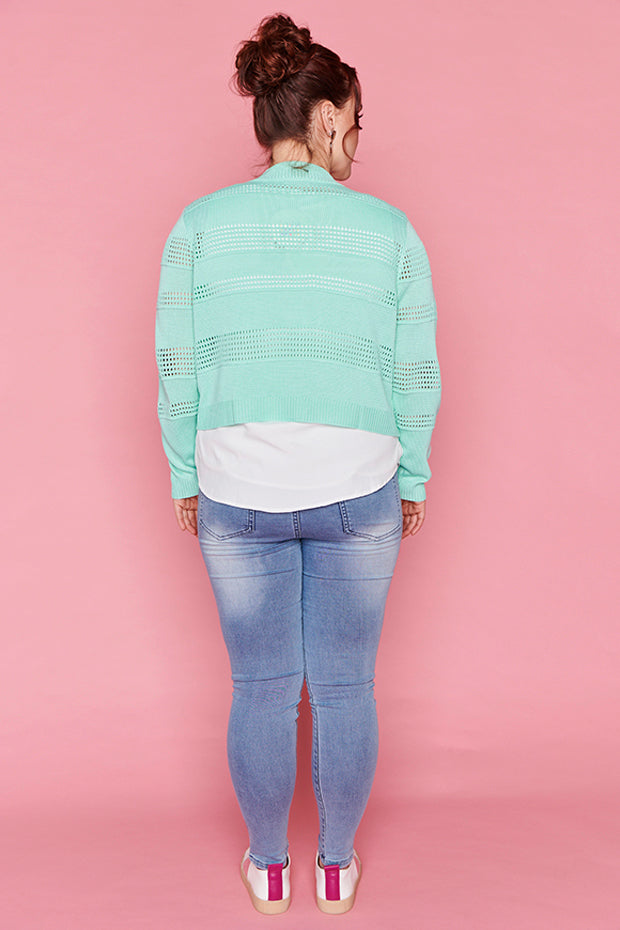Sumita Atomizer Blue Cardi – Atomizer Blue cardigan