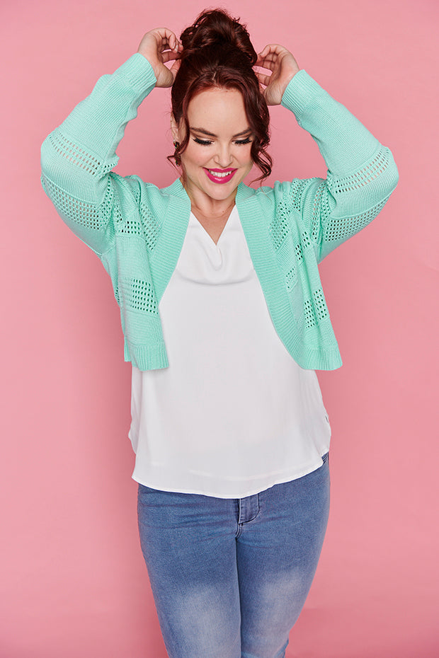 Sumita Atomizer Blue Cardi – Atomizer Blue cardigan