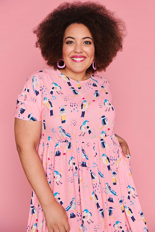 Superstar Garden Birds Dress – Little Party Dress