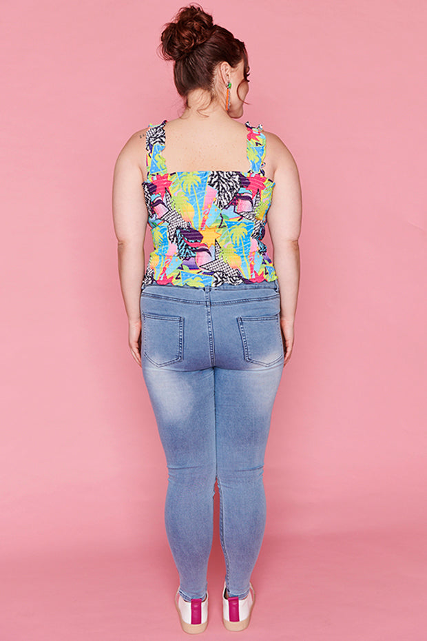 Sophie Kenzie Retro Top – Kenzie Retro crop top