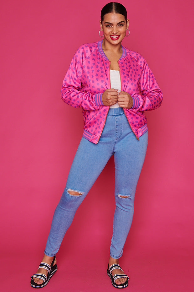 Sutton Sweetie Hearts Jacket – Sweetie Hearts bomber jacket