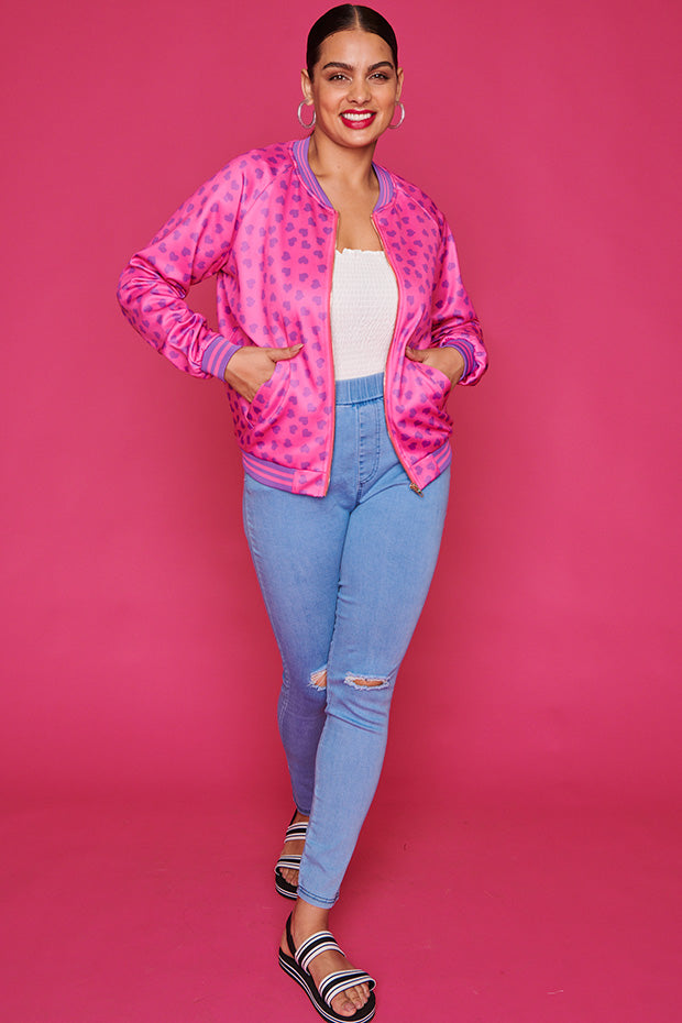 Sutton Sweetie Hearts Jacket – Sweetie Hearts bomber jacket