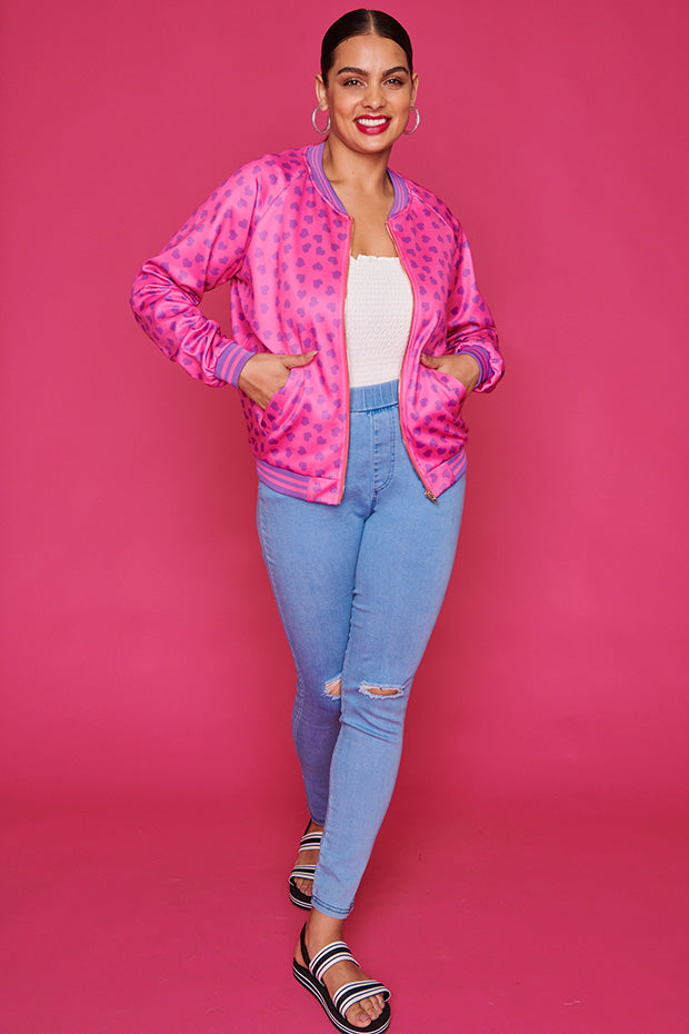 Sutton Sweetie Hearts Jacket – Sweetie Hearts bomber jacket
