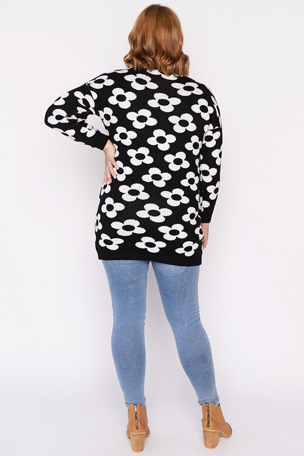 Clover White Daisy Cardi – White Daisy cardigan