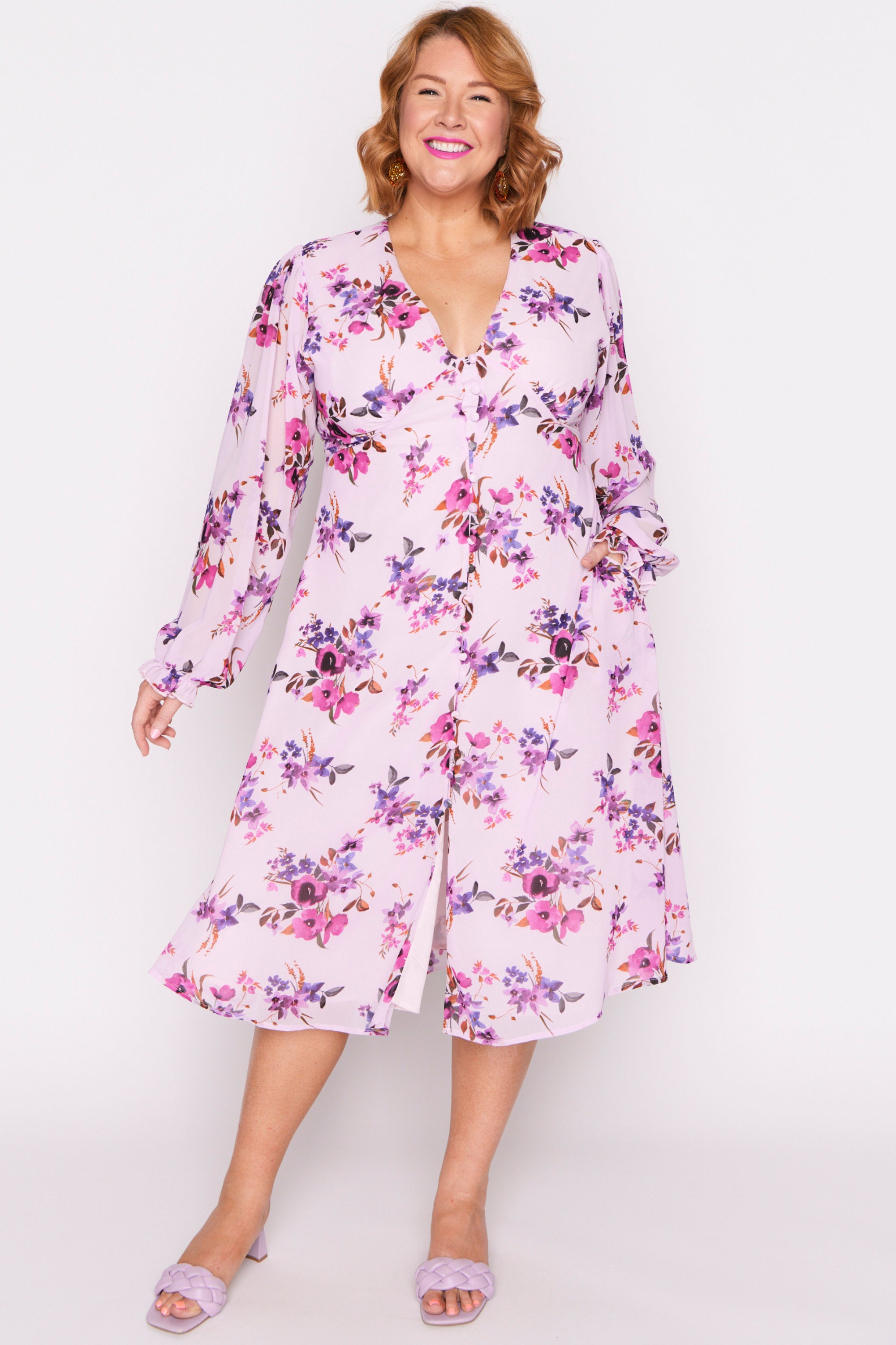 Elkie Pretty in Pink Dress – Pretty in Pink midi dress