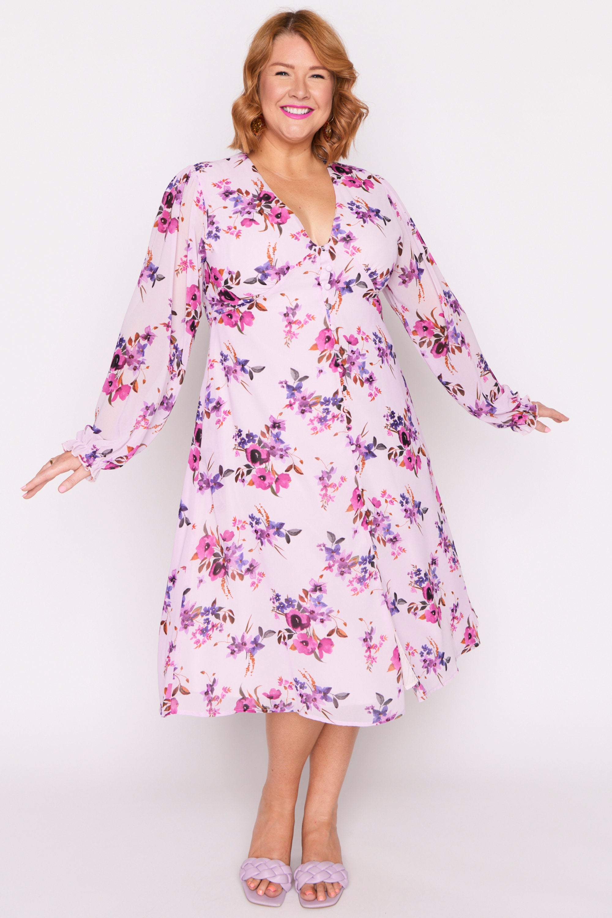 Elkie Pretty in Pink Dress – Pretty in Pink midi dress