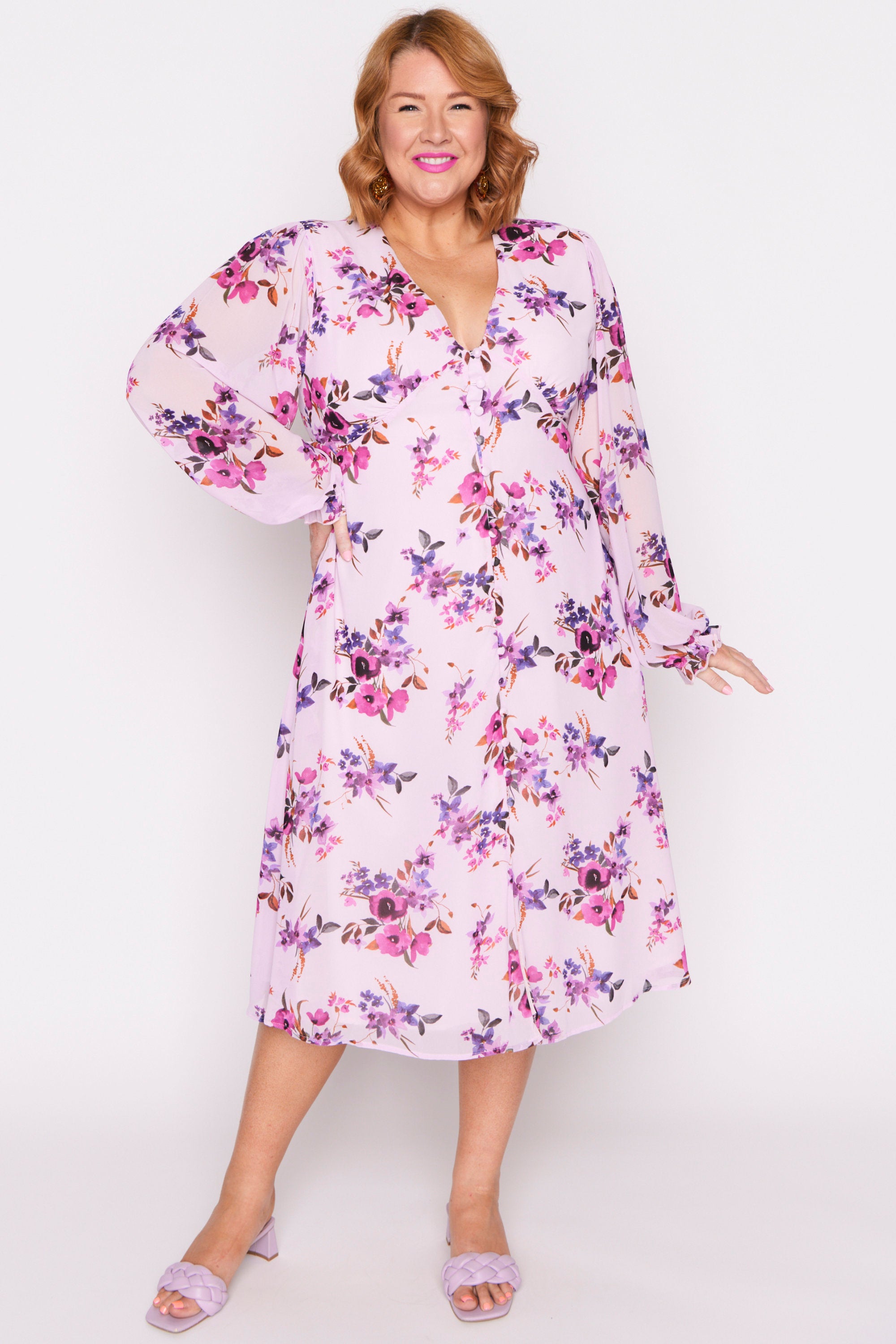 Elkie Pretty in Pink Dress – Pretty in Pink midi dress