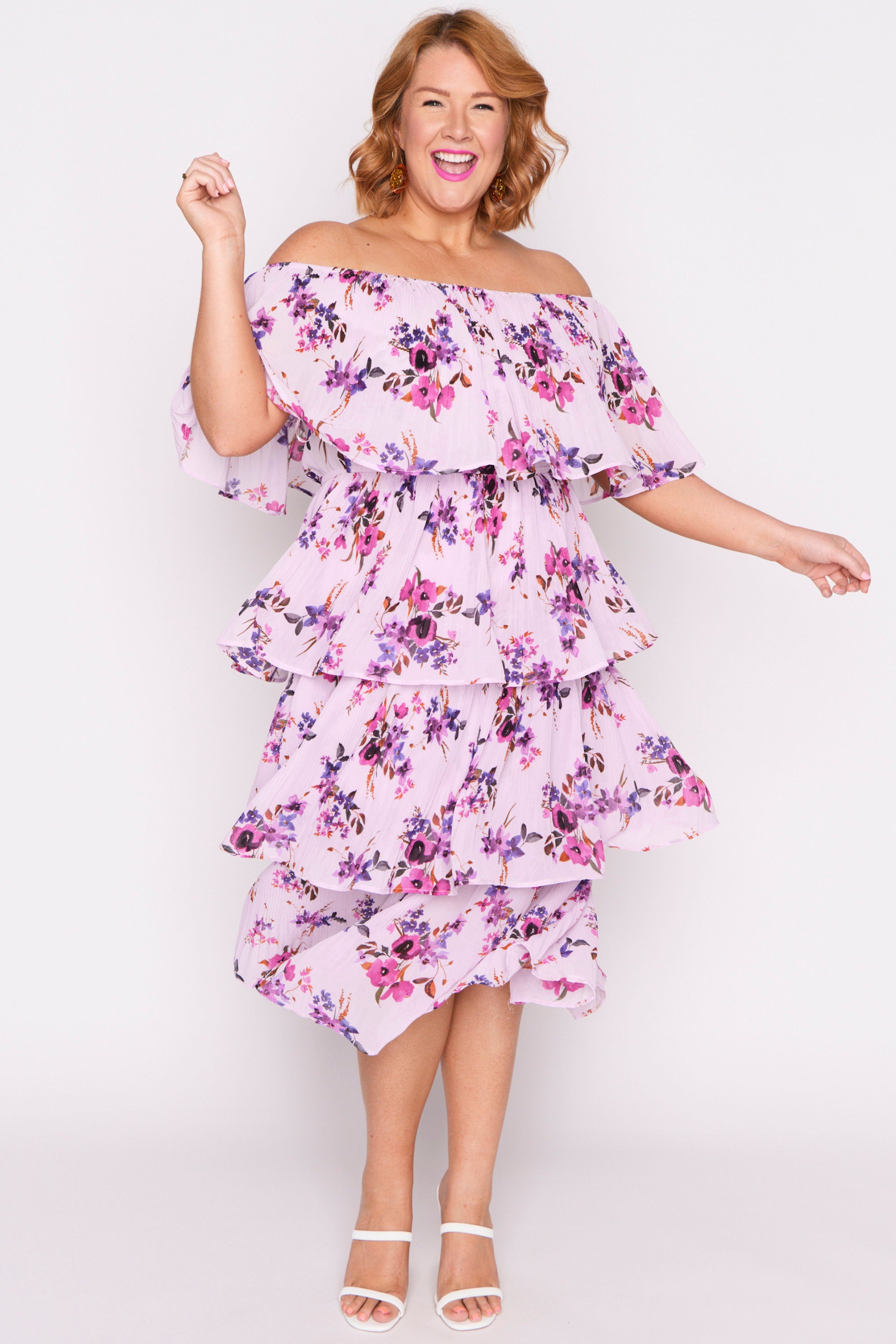Faire Pretty in Pink Pleated Dress – Pretty in Pink  maxi dress