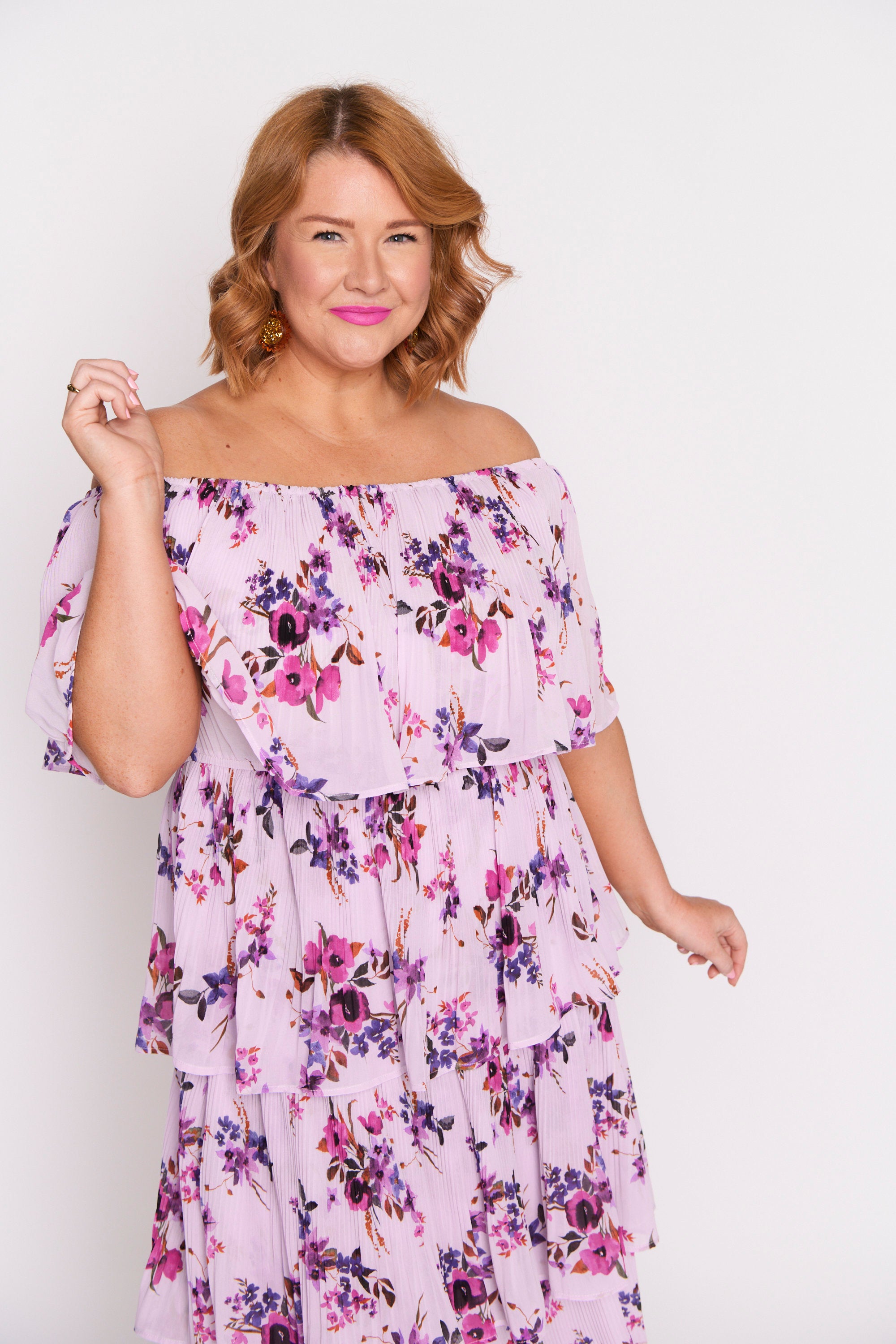 Faire Pretty in Pink Pleated Dress – Pretty in Pink  maxi dress