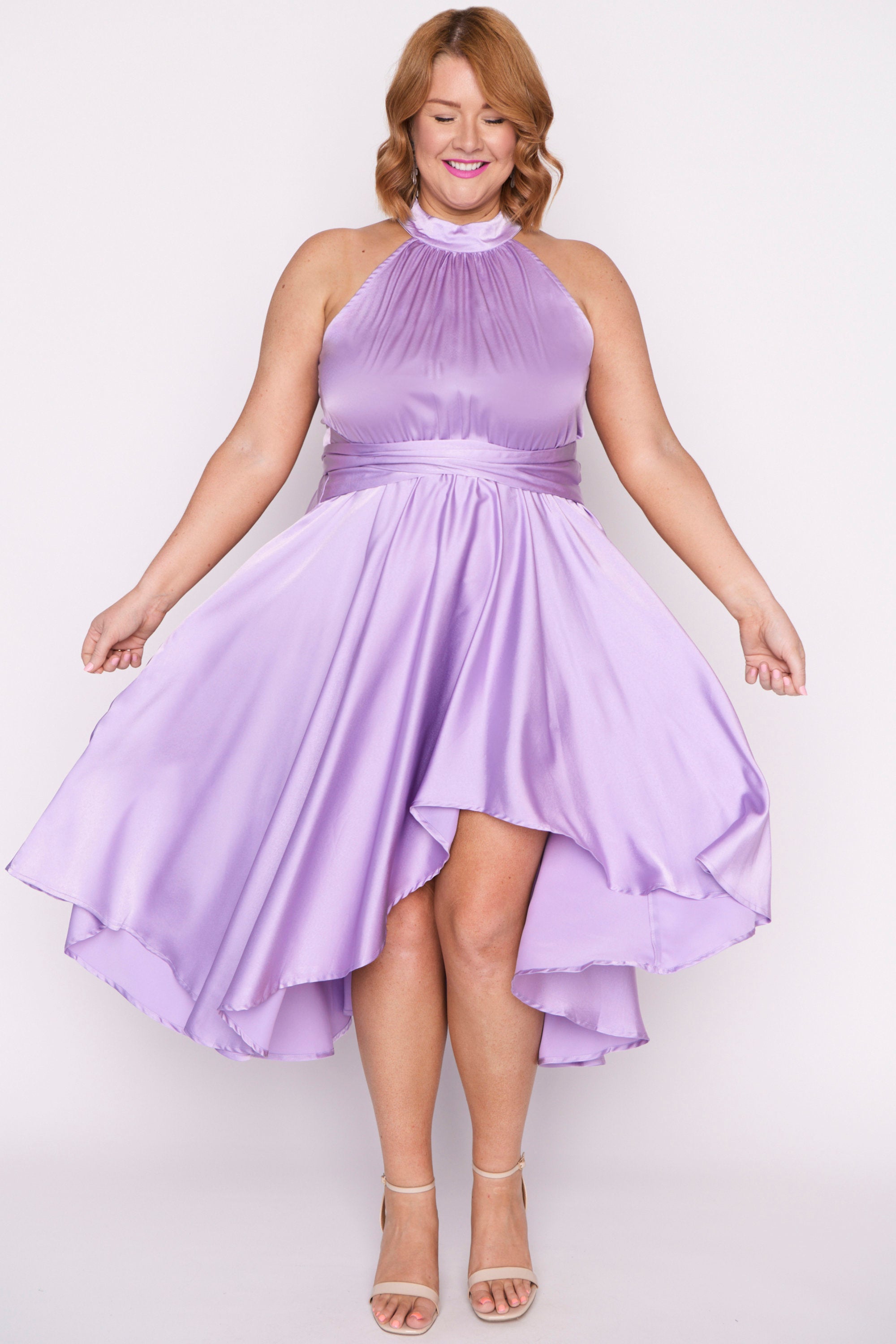 Oceania Purple Rose Party Dress – Purple Rose midi dress