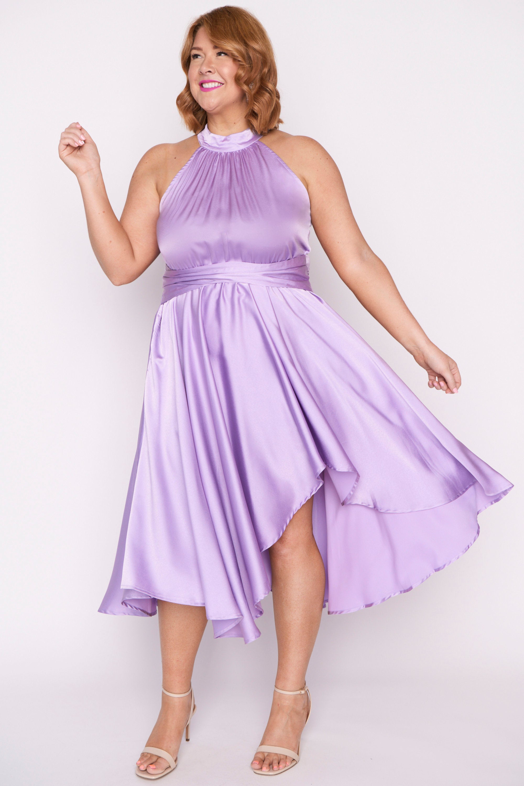 Oceania Purple Rose Party Dress – Purple Rose midi dress