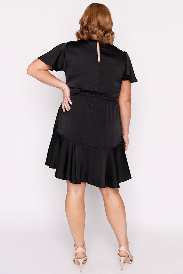 Peyton Black Party Dress – Black Party mini dress